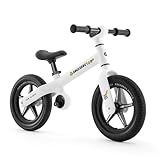 ROCKBROS FGD Kinder Laufrad 12 Zoll für 2–6 Jahre, Balance Bike Kinder Fahrrad mit Höhenverstellbarer Sattel & Ultraleicht PP Rahmen, 360° Sicherheitslenkung mit Fußstütze, Geschenk für Jungs Mädchen