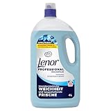 Lenor Professional Weichspüler, 200 Waschladungen, 4 l, Aprilfrisch, Unwiderstehliche Weichheit und langanhaltende Frische, für den professionellen Gebrauch