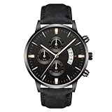 Ceprznvey Executive-Zeitmesser – klassisches Armband für Terminplanung, schlank mit verstellbarem Band, elegantes Uhrwerk und leichte Bauweise für Zuhause, Reisen, Meetings und gesellschaftliche