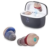 WEIYII Soundgerät für Senioren mit Rauschunterdrückungsfunktion, 32 Kanäle, 4 Modi, 8 Lautstärkestufen, mobile Ladebox