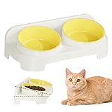 Erhöhte Hundenäpfe | Auslaufsichere rutschfeste Futterstation Für Haustiere,Hundefutternäpfe Hochgestellte Katzenschüssel | Für Kätzchen Welpen Klein Mittel Innen Außen Balkon Garten