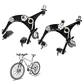 1 Paar Bremsklemmen Fahrrad, Aluminium Fahrradbremsen Bremsarme Bremsen, V-Bremse Fahrrad