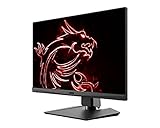 MSI Optix MAG274QRFDE-QD 27 Zoll (69 cm) Gaming Monitor, WQHD (2560x1440), Rapid IPS, 165Hz, 1ms, Flat, G-Sync, Quantum Dot, HDR, HDMI, DisplayPort, schwarz