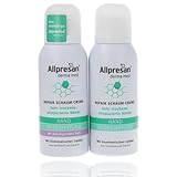 Allpresan Derma med Repair Schaum-Creme HAND INTENSIVPFLEGE SET aus 1x 100 ml ohne Duft und 1x 100 ml mit beruhigendem Duft - Zur Pflege sehr trockener und strapazierter Hände