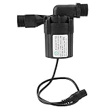 Biertransferpumpe, DC 12V 18W Haushalt Braupumpe Homebrew Bierpumpe Hausbrauanlage Pumpenzirkulation Brushless Bierpumpen für das Bierbrauen (Ohne Stecker)