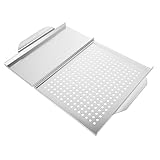 ASAKKURA Grillplatte Für Zuhause Grillplatte Für Zuhause Grillzubehör Grillplatten Für Zuhause Grillpfanne Für Zuhause Multifunktions Grillplatten Grillzubehör Backplatte Outdoor