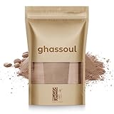 Ghassoul Marokkanische Lavaerde Pulver - ESSENCIALES 500g - Mineralische Tonerde für Haarwäsche Körperpflege & Peeling