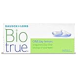 Bausch + Lomb Biotrue ONEday Tageslinsen, sphärische Kontaktlinsen, weich, 30 Stück / BC 8.6 mm / DIA 14.2 / -2.25 Dioptrien