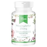 Mönchspfeffer - FRAUEN LINE - 90 Kapseln - Vitex agnus-castus - mit Zink - Hochdosiert - 100% Vegan – Herstellung & Laborprüfung in Deutschland | MIOSAN® CLUB - Exklusives Wohlbefinden