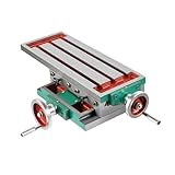 kreuztisch Tischbohrmaschine,Multifunktions-Fräs,Metall Professionelle Gusseisen Schraubstock,für alle Bohrtische, Bohrmaschinen und Fräsmaschinen Verwendet Werden