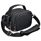 FOSOTO Tasche für Camcorder Videokamera, Kameratasche Schultertasche für Handycam Digitalkamera Kompaktkamera für Panasonic HC-V180 V777 / Sony HDR-CX405 CX240E CX625, FDR-AX43 AX53