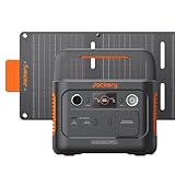 Jackery Solargenerator 300 Plus 40W Mini, 288Wh Tragbares Kraftwerk mit 40W Solarmodul in Buchgröße, LiFePO4 Batterie 300W Leistung für Outdoors RV Camping Notfälle