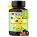 MONO Stoffwechsel Aktiv - 90 Kapseln - mit Vitamin B6 & B12 - natürlicher Stoffwechsel Booster