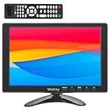 Wstirhy 10,1 Zoll Monitor 1920x1200 IPS LED Bildschirm Kleiner Monitor mit HDMI VGA AV BNC USB, CCTV Monitor für PC, Computer, integrierter Lautsprecher