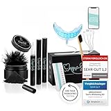 Hochwertiges Teeth whitening kit von UniqueSmile - Testsieger 2023-100 Tage risikofrei testen - All in One Bundle für Zahnaufhellung & weiße Zähne - Zahn Bleaching Set (Premium-Set)
