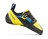 Scarpa Herren Vapor V Kletterschuhe, Ocean-Yellow FR, 43.5 EU