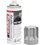 edding 5200 Permanent Spray - betoneffekt - 200 ml - Acryllack zum Lackieren und Dekorieren von Glas, Metall, Holz, Keramik, Kunststoff, Leinwand - Lackspray, Acrylspray, Farbspray