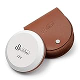 DDF IohEF Axt/Beil Schleifstein, Puck Abziehstein für Gartengeräte/Meißel, Körnung 180/320, Professioneller 2-IN-1 Beil Werkzeug Wetzstein, Axtschärfer mit Tragbarer Tasche