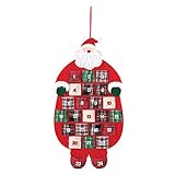 66 x 36,2 cm Plaid Santa Kalender