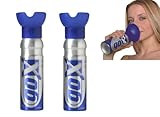 GOX Set mit 2 Sauerstoffflaschen, reiner Sauerstoff, 6 Liter, für Entspannung und Wohlbefinden