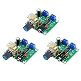 ISTOVO 3X Mini-Leistungsverstärkerplatine 5W + 5 W HiFi-Zweikanal-Pm cm2038 5 V USB-Versorgungsleistung Audioverstärker