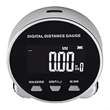snowchecking Neigungsmesser, Datenrollenlineal, Rollen-Entfernungsmesslineal, Winkelmesser, digitaler Winkelmesser, digital, tragbar, 200 m Reichweite, 54 × 60 × 16 mm, zuverlässige und langlebige