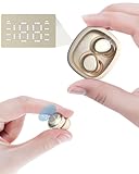 SANOTO Schlafkopfhörer Bluetooth, Noise Cancelling Kopfhoerer In Ear, Sleepbuds Schlafkopfhörer Seitenschläfer, 48 Stunden Akkulaufzeit Kopfhörer zum Schlafen, Sport Kabellose Kopfhörer