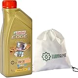 Castrol Edge 0w30 Olio Motor Auto Benzina Diesel lubrificante con borsa multiuso conf. 3x1lt