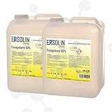 Essigsäure 60% 2x 5L sehr ergiebig Laborgeprüft Entkalker Allzweckreiniger Essigessenz Reiniger Top Qualität