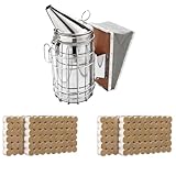 Bienenzucht-Werkzeug-Set für Anfänger, Imker, Aikultur-Set – Bienenstock, Räucher-Set, Bienenzucht-Ausrüstung, Zubehör