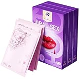 9 Stück Latex-Schutztücher, Lecktücher Oral Dam, Sicherheit Und Vergnügen,Erdbeer-, Blaubeer- Und Vanillegeschmack, Intimpflege Damen (3 Boxen)