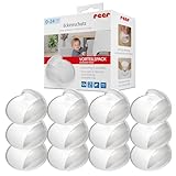 reer Eckenschutz fürs Baby | 12 Stück | durchsichtig | geprüft kindersicher | effektiver Schutz vor Stoßverletzungen