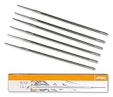 Stihl Rundfeile Bit für Sägeketten 4,0mm 1/4' und 3/8' P 1,3mm rund 6 Stück, 56057724006