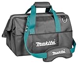 Makita E-15431 Werkzeugtasche 26 Liter, mit Trageschlaufen und Schultergurt, weite Öffnung, viele Innen- und Außenfächer, Polyester, 440 x 240 x 250 mm (LxBxH)