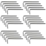 bociloy Innensechskantschlüssel-Set, 2,5 mm, L-förmig, metrischer Sechskantkopf, Ersatzwerkzeug für Möbel und Fahrräder, 50 Stück