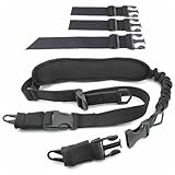 HOUSON 2 Punkt Gewehrriemen, Tactical Gun Sling Gewehrgurt Gewehr Schlinge Waffen-Gurt für Rifle Belts Gun Airsoft Military Sling Jagd