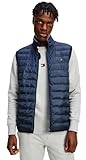 TOMMY HILFIGER Herren Steppweste Puffer Packable Weste Kollektion 2025, Desert Sky Navy, L