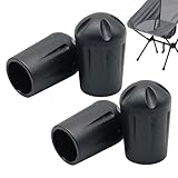 Nexusectar Stuhlbeinschoner, 4 Stück, elastisch, robust, rutschfest, für Teppich, Holz, Möbel, Außenbereich