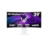 LG Ultragear™ 39GX90SA-W Gaming-PC-Monitor 39 Zoll – OLED-Panel, QHD-Auflösung (3440 x 1440), 1 ms 240 Hz, DisplayHDR™400 True Black, DCI-P3 98,5% (CIE1976), FreeSync Premium, G-Sync kompatibel