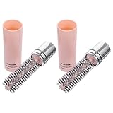 Healvian Tragbare Antistatische Rundbürste Haarstylingbürste für Trockenes Nasses Haar Kleine Föhnbürste zum Entwirren Massieren Reise Haarbürste für Haartypen