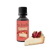 my beauties - Flavour Drops 30 ml - Strawberry Cheesecake - Aroma Tropfen für Lebensmittel - zuckerfrei und kalorienarm