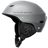 OutdoorMaster Kelvin Unisex Skihelm - Schneesporthelm für Skifahren/Snowboard mit Belüftungssystem, Schneehelm für Herren, Damen & Jugend