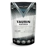 Taurin Kapseln - 1000mg - 365 vegane hochdosierte Kapseln - Made in Germany