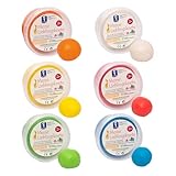 Feuchtmann MEINE LIEBLINGSKNETE Edu Edition 500g Kinderknete Überraschung, glutenfreie Spielknete vegan, ungiftige Knete, Modelliermasse lufttrocknend