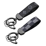 XUZOPIM Pack Of 2 Car Key Fobs, Autoschlüsselanhänger, Men'S Key Ring, Car Accessories Autozubehör