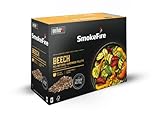 Weber Holzpellets - Buchenholz (8kg), perfekt zum Räuchern von Gemüse, 100% natürliche Holzpellets, EU-Produkt, nachhaltig gewonnen, FSC zertifiziertes Holz (18292)