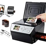XNZJHPP USB-Multifunktionsscanner (Film/Dia/Foto), konvertieren - 135 & 110 Film / 35 mm Dia Foto/Dokument/Visitenkarte zu HD 22MP Digital Jpg Dateien 5 'LCD Bildschirm