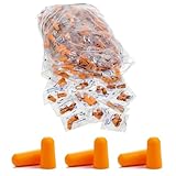 30 Paar Ohrstöpsel Mit Geräuschunterdrückung,Schaumstoff-Ohrstöpsel,Wiederverwendbare Ohrstöpsel,Ohrstöpsel zum Schlafen, Anti-Schnarch-Ohrstöpsel (Orange)