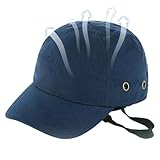 Baseballhut Fahrradhut – verstellbare Sportkappe für Radfahrer | Atmungsaktive Alternative für das Fahren im Freien, Sicherheitsausrüstung für Männer und Frauen, marineblau, Se référer au descriptif