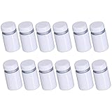 LUCKDANO Abstandsschrauben, Wandschraube Im Stand ab Beständigen Schrauben für Acrylkarme Edelstahl 12x20 Mm 12pcs Abstandsschraube Wandmontage Werbung Förderer Set Kit Kit